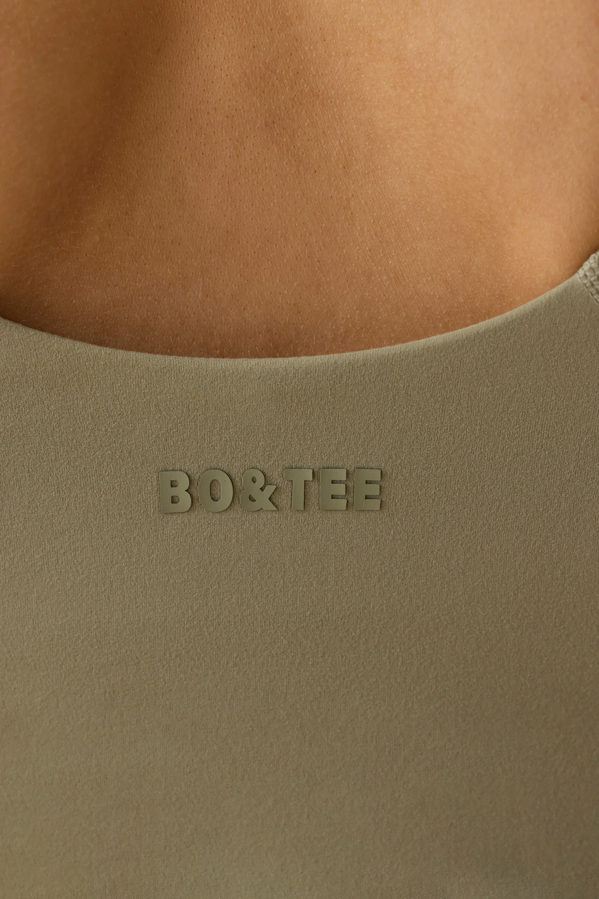 Soft Active Tank Top in Soft Olive - Image 4
