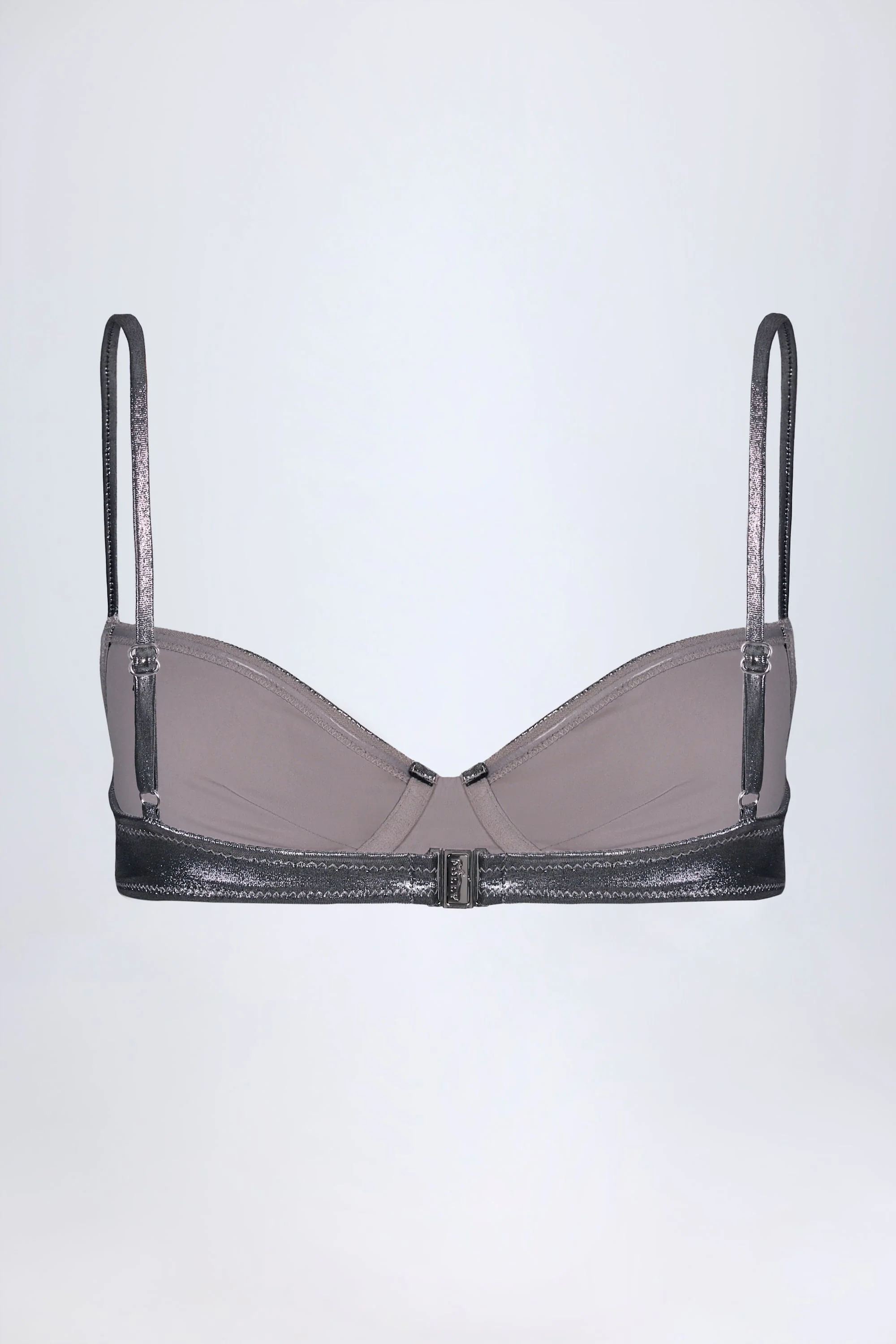 Underwired Bikini Top in Silver - Image 5