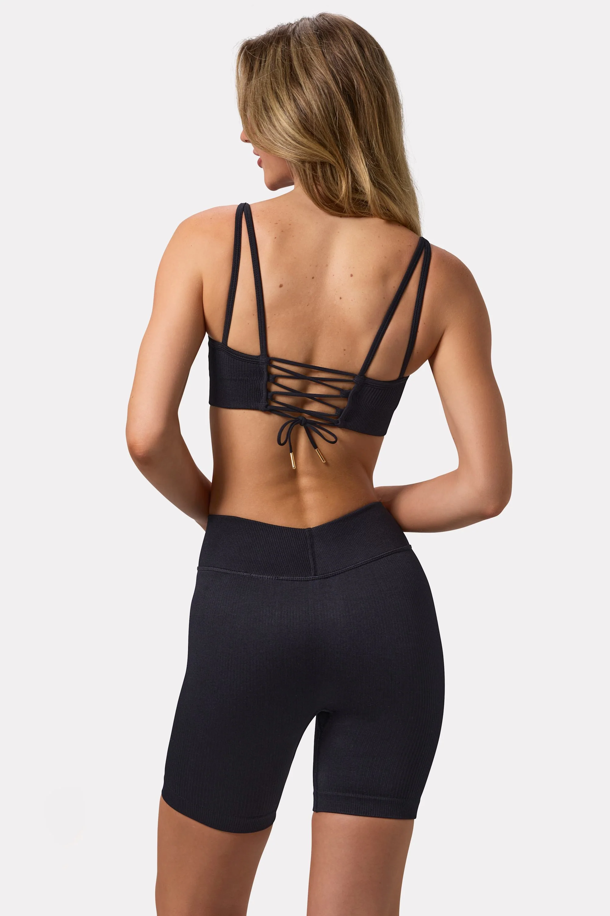 FlexiRib Biker Shorts in Black - Image 2