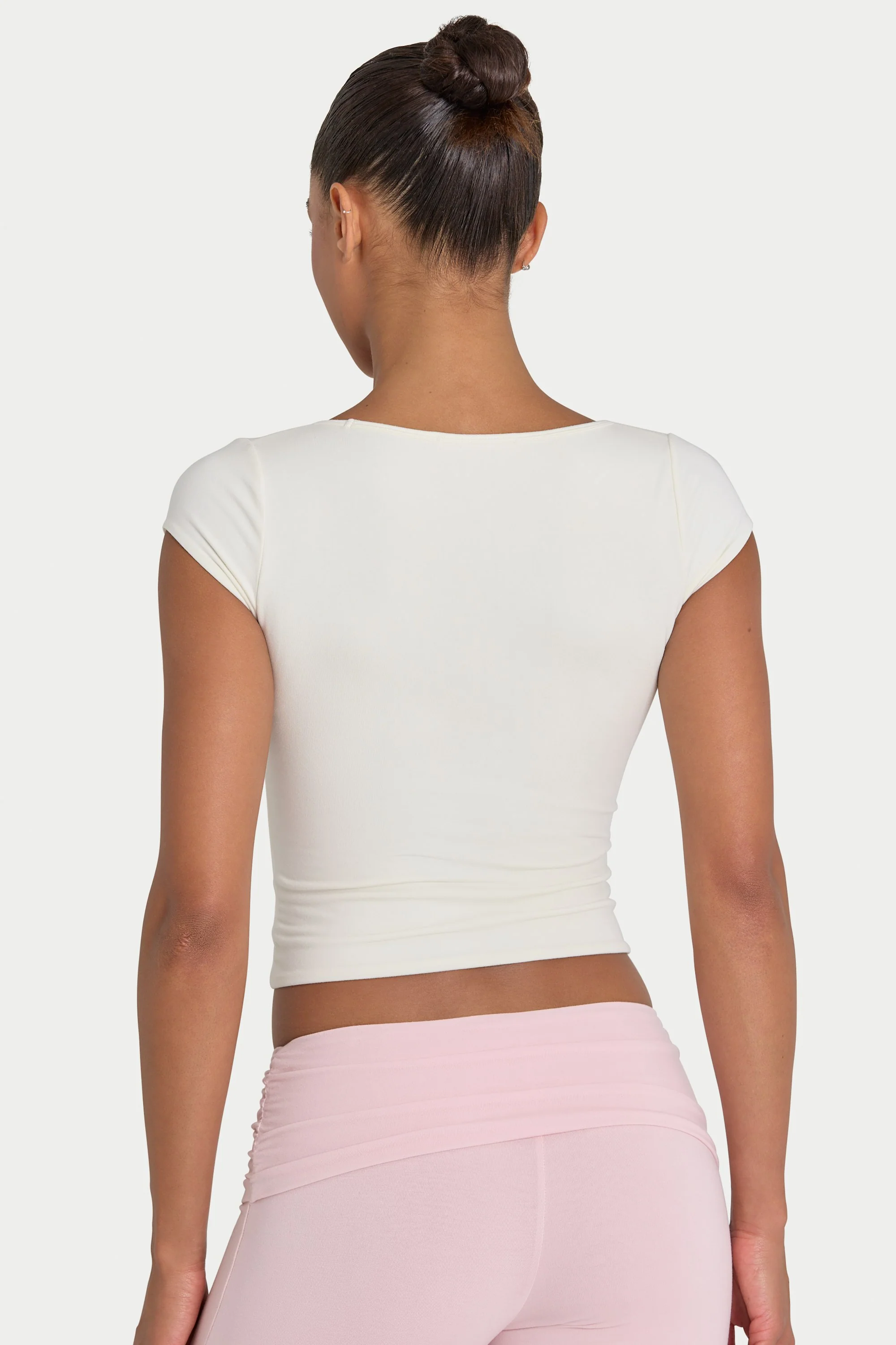 ButterCloud™ Crop Top in Coconut - Image 2