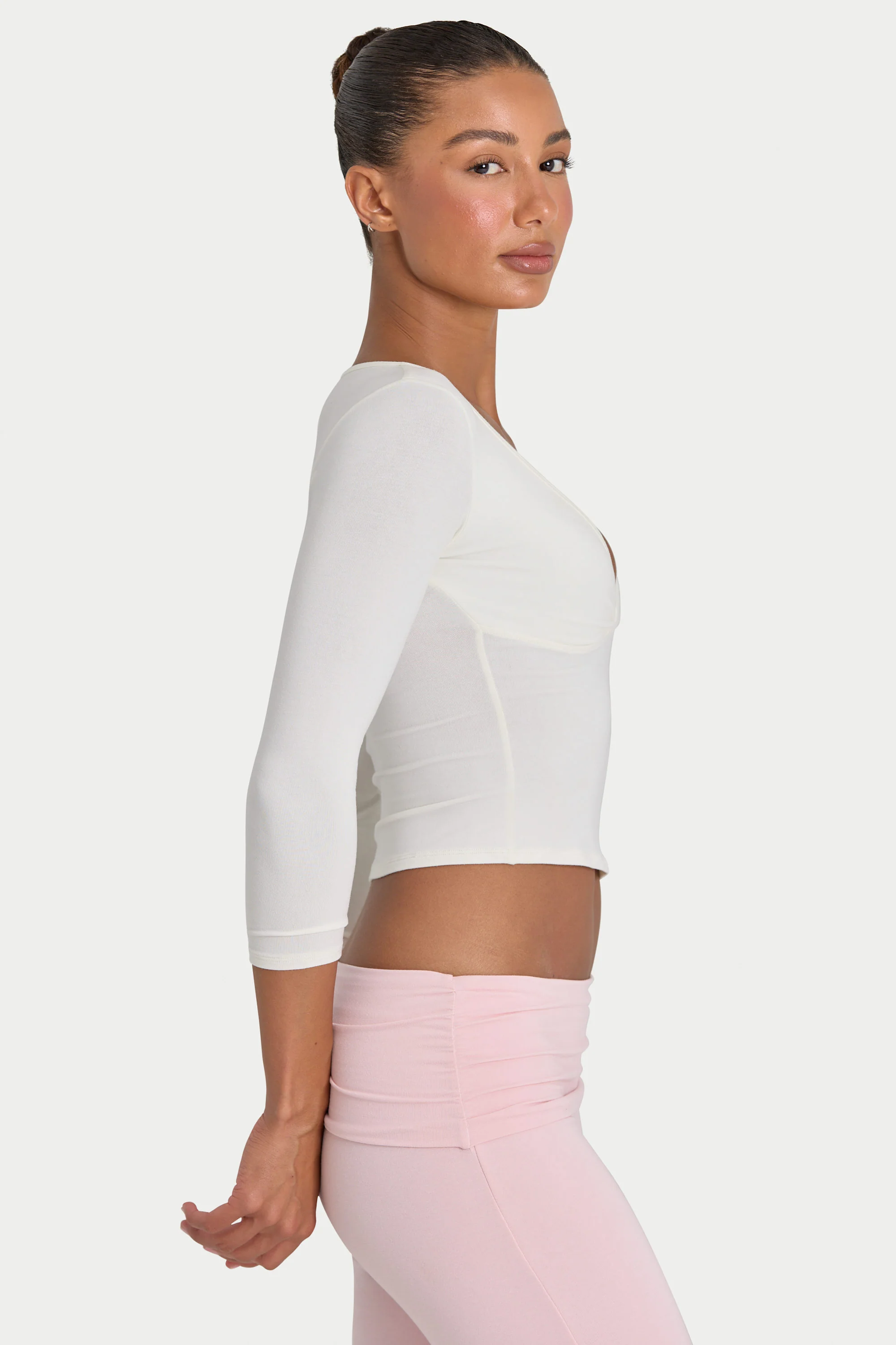 ButterCloud™ Crop Top in Coconut - Image 4