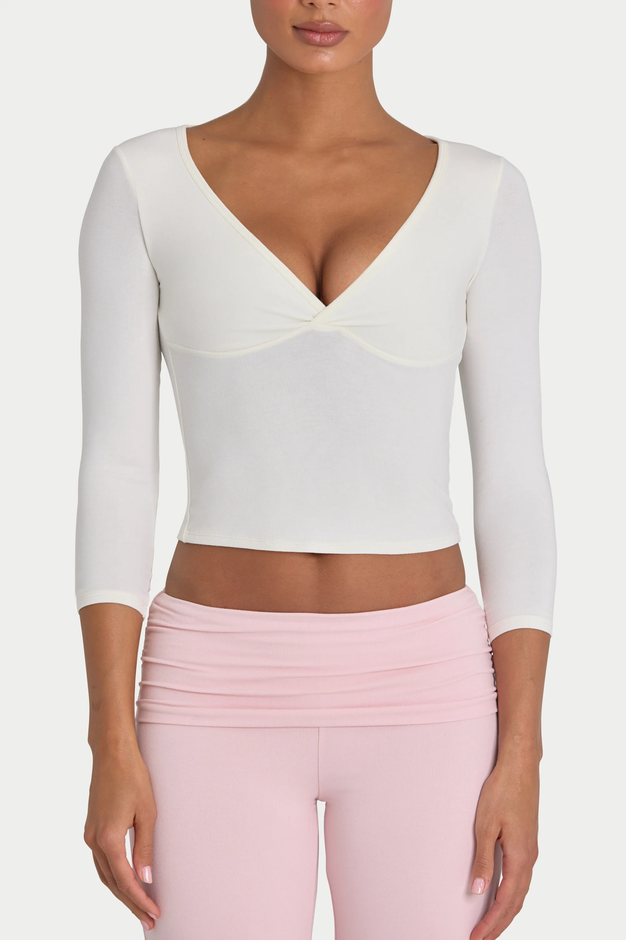 ButterCloud™ Crop Top in Coconut - Image 5