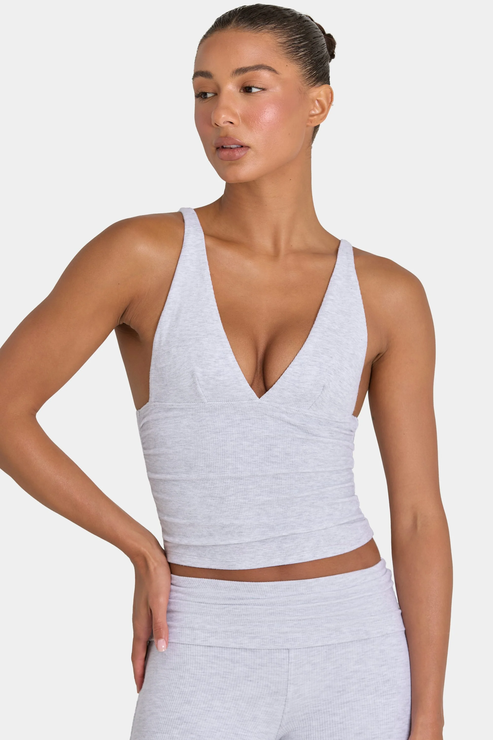 ButterCloud™ Tank Top in Grey Marl - Image 5