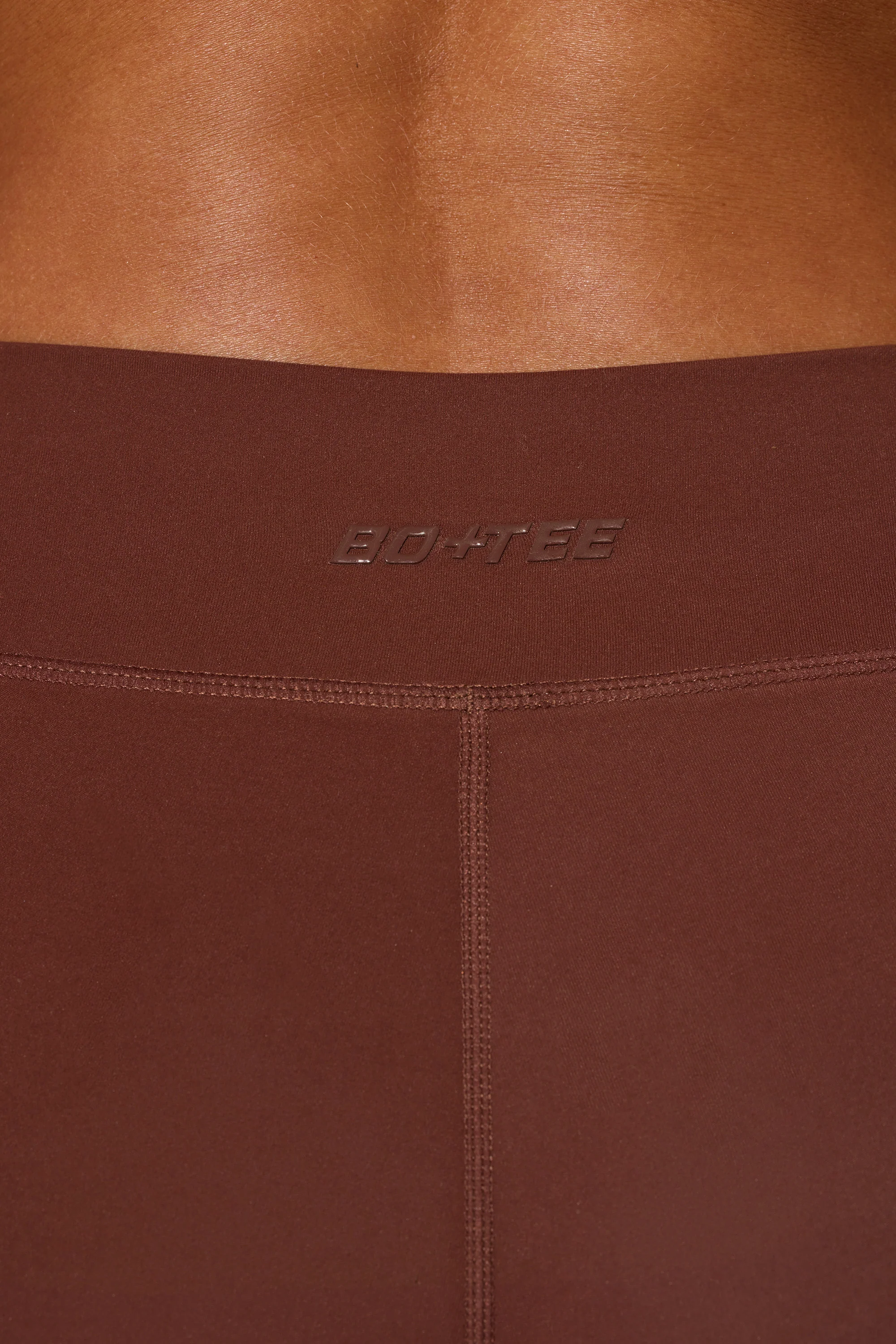Full Length Leggings with Pockets in Brown - Image 5
