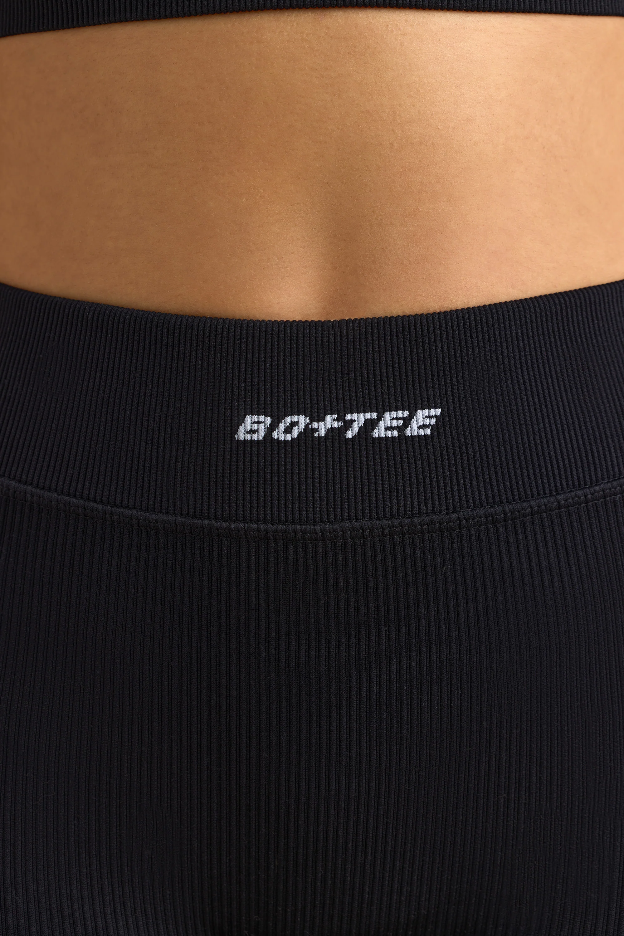 FlexiRib High-Waist Leggings in Black - Image 4