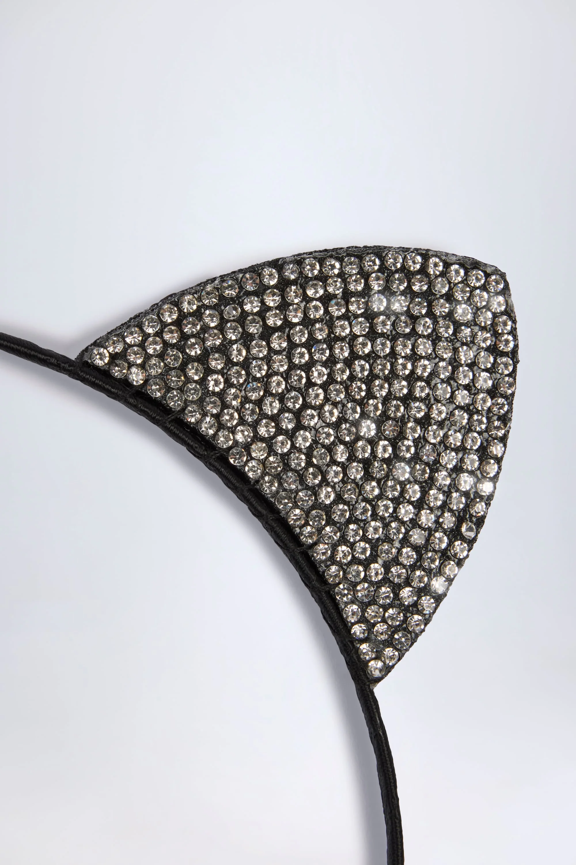 Cat Ears Headband in Black - Image 3