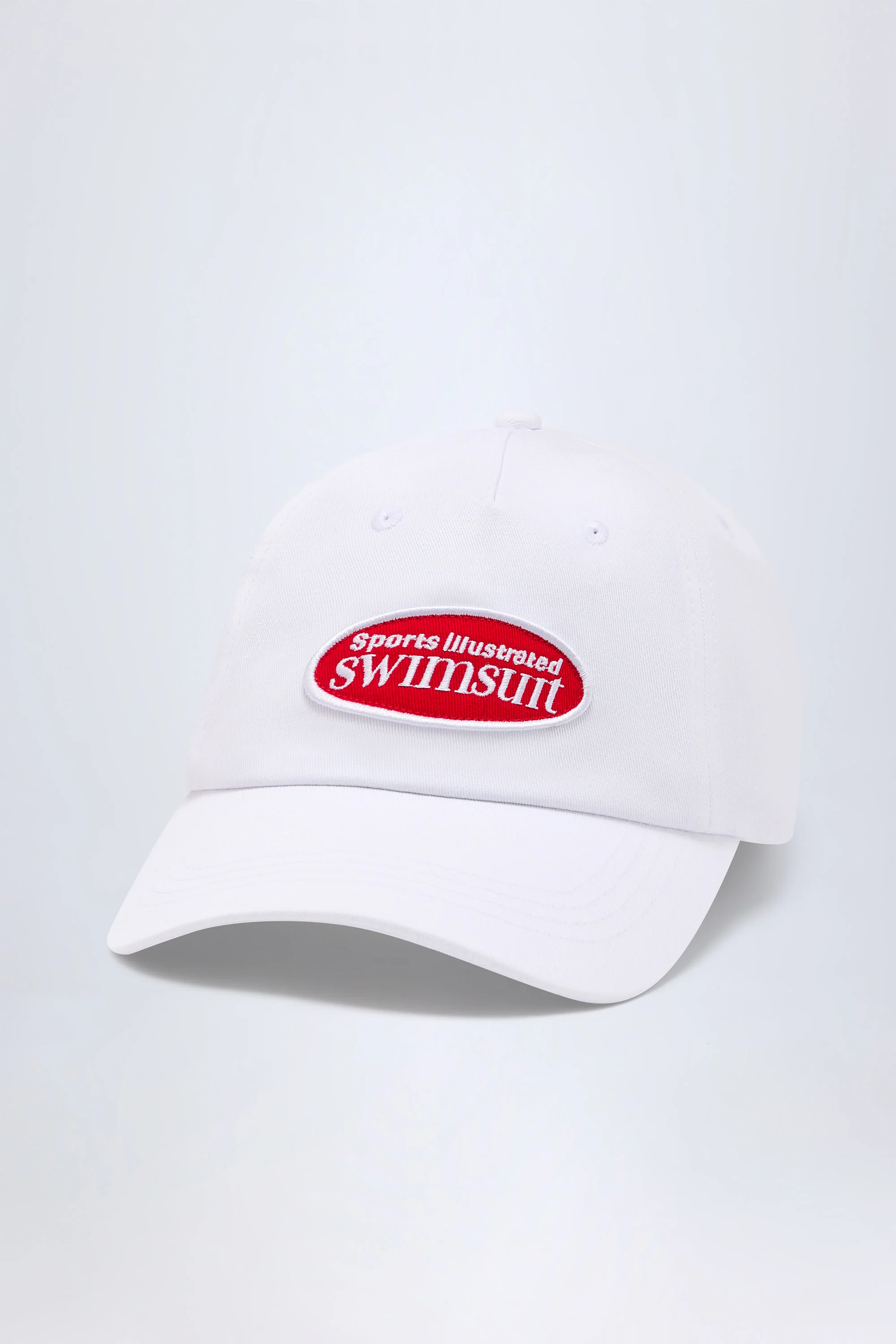 Logo Baseball Cap in White - Image 2