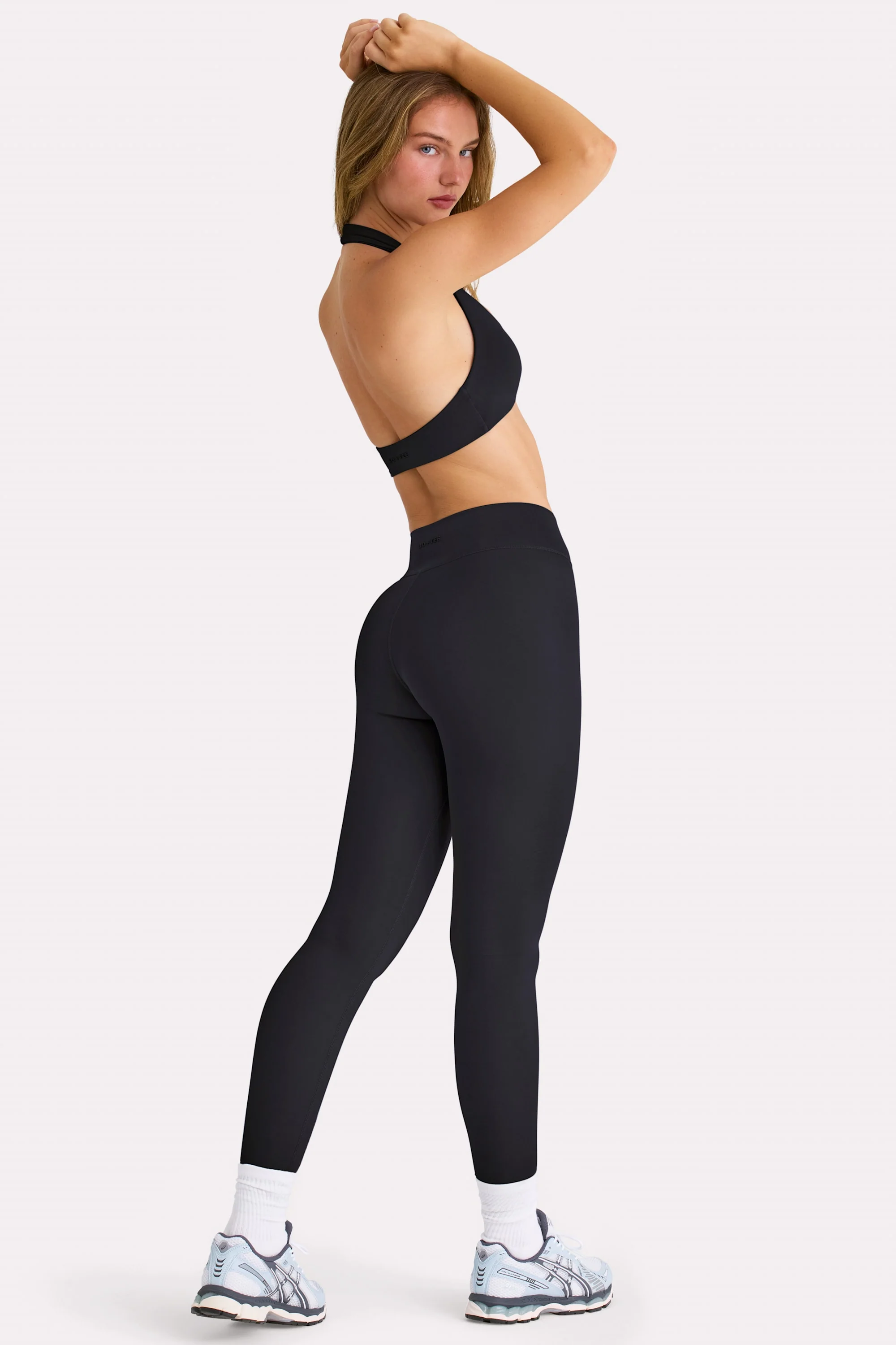Soft Active Full-Length Leggings in Black - Image 2