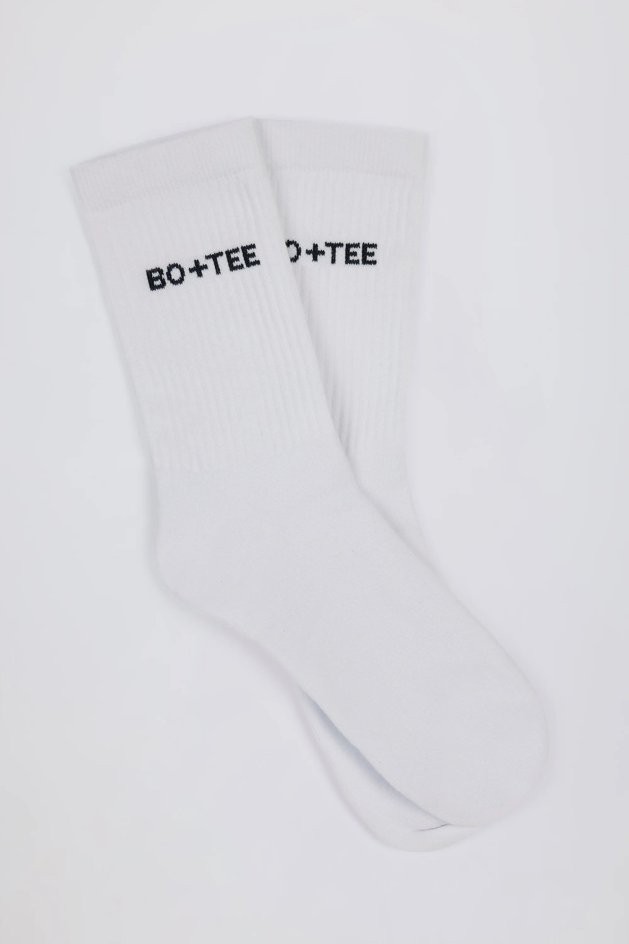 Ribbed Crew Sock Bundle in Pink/Navy/Burgundy - Image 3