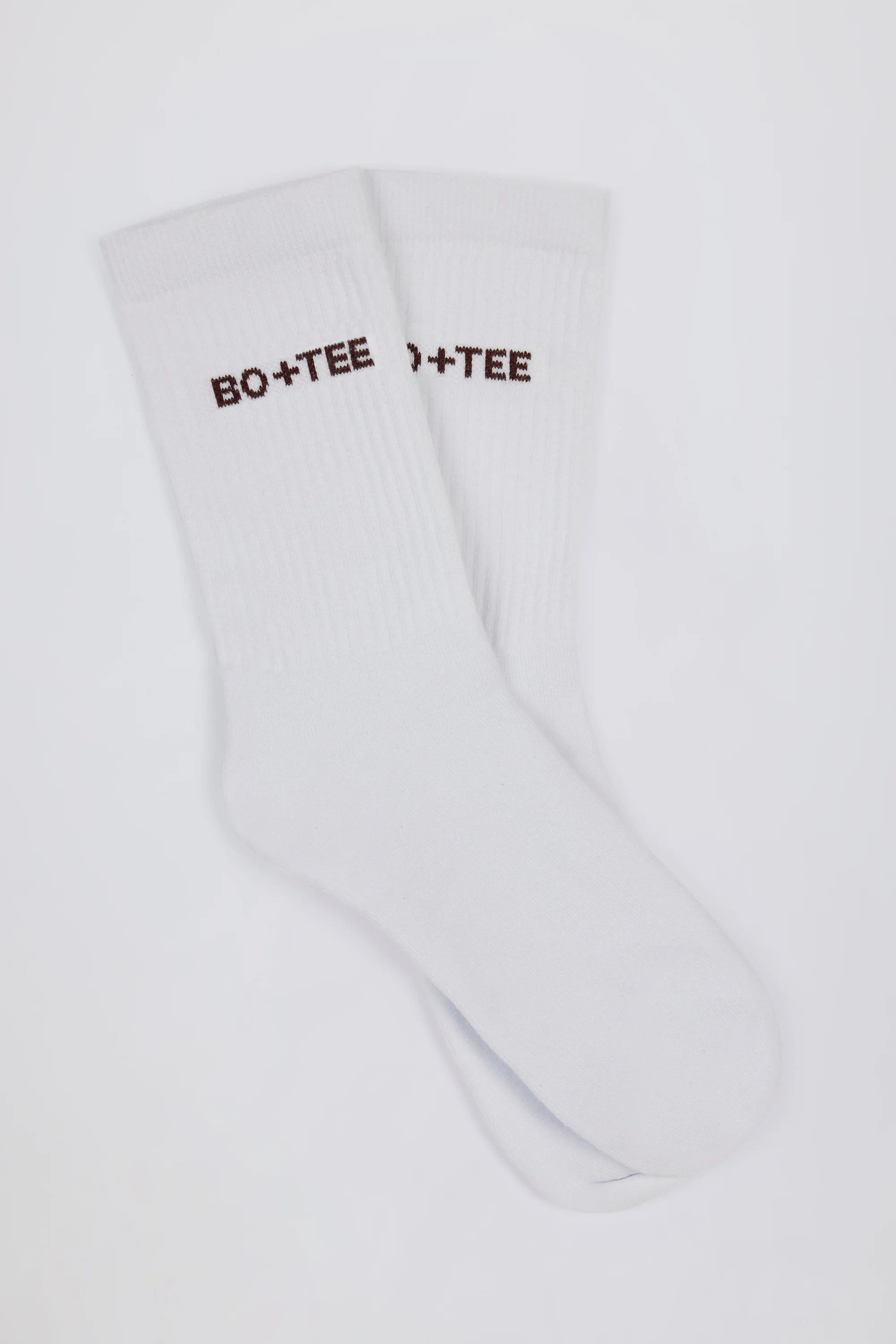 Ribbed Crew Sock Bundle in Pink/Navy/Burgundy - Image 4