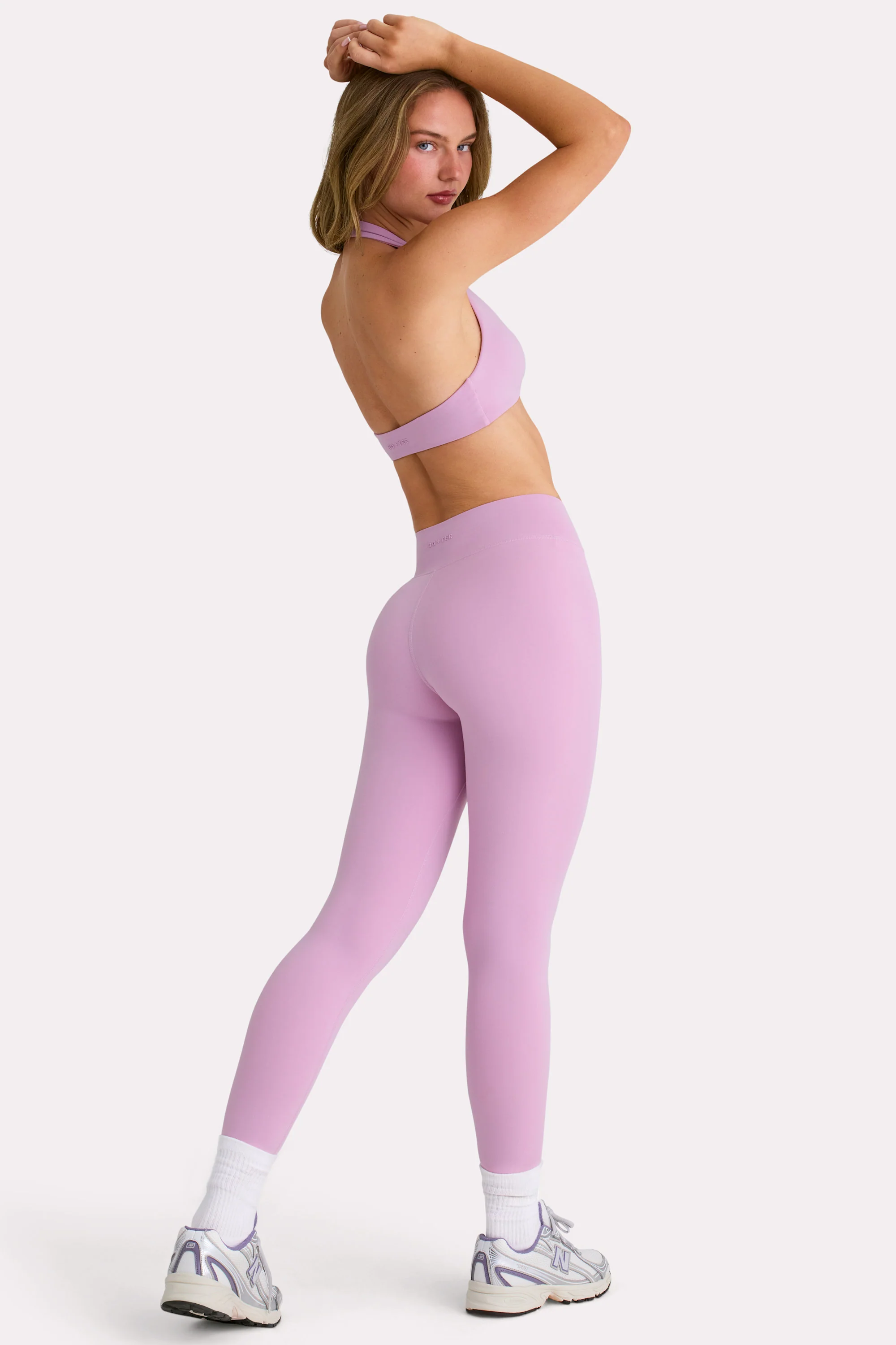 Soft Active Leggings in Sweet Pink - Image 2