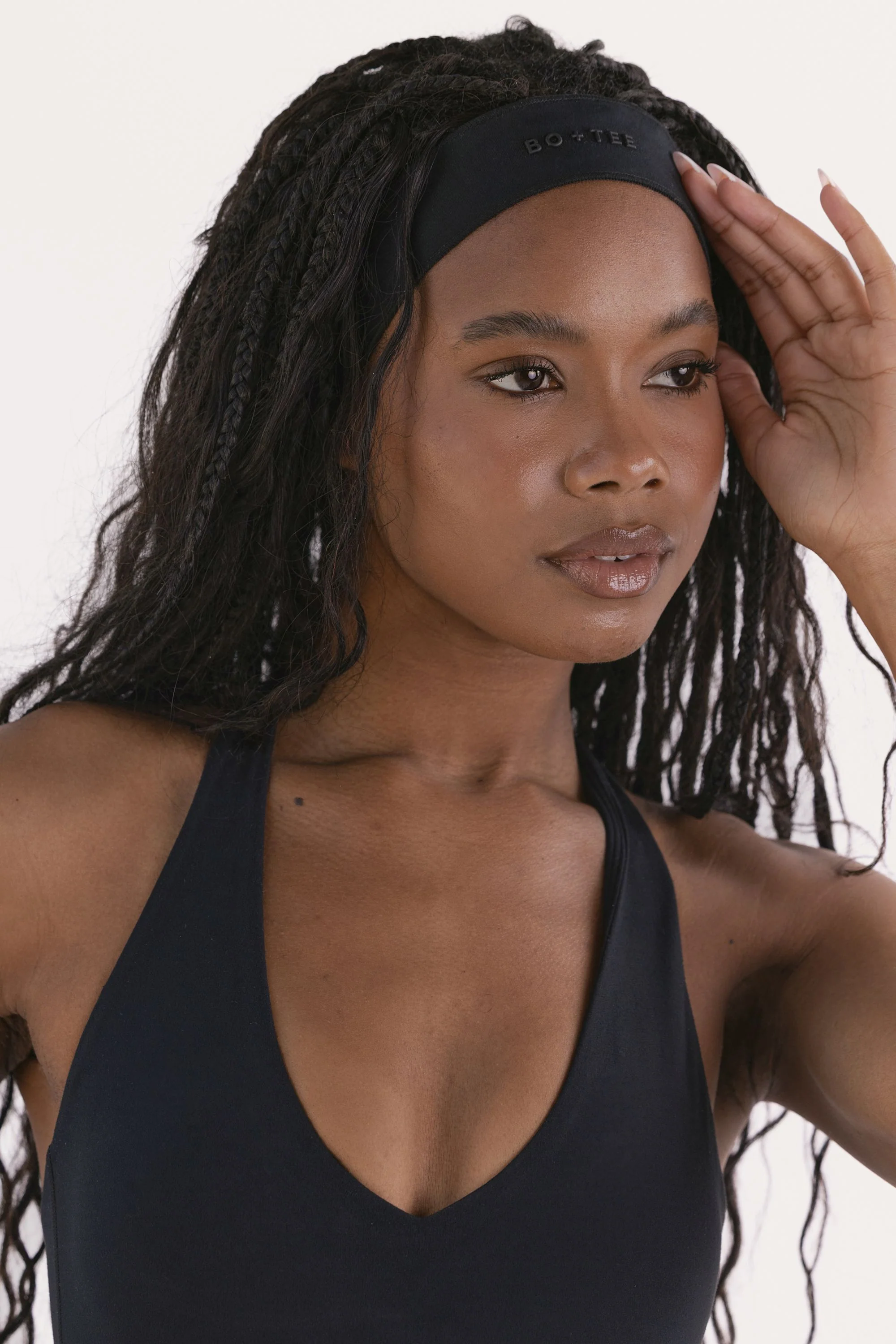 Soft Active Headband 3-Pack in Black - Image 3