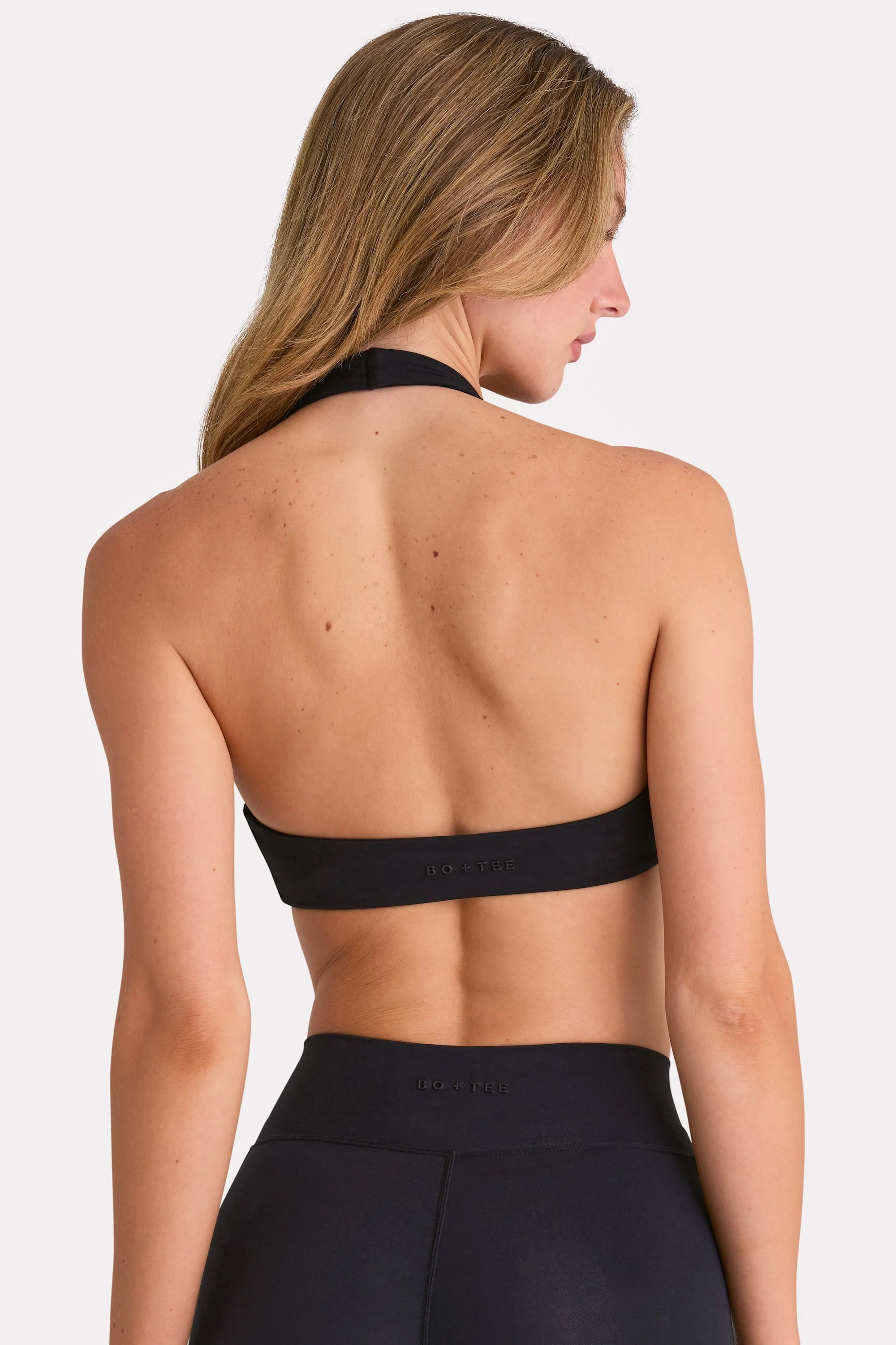 Soft Active Sports Bra in Black - Image 2