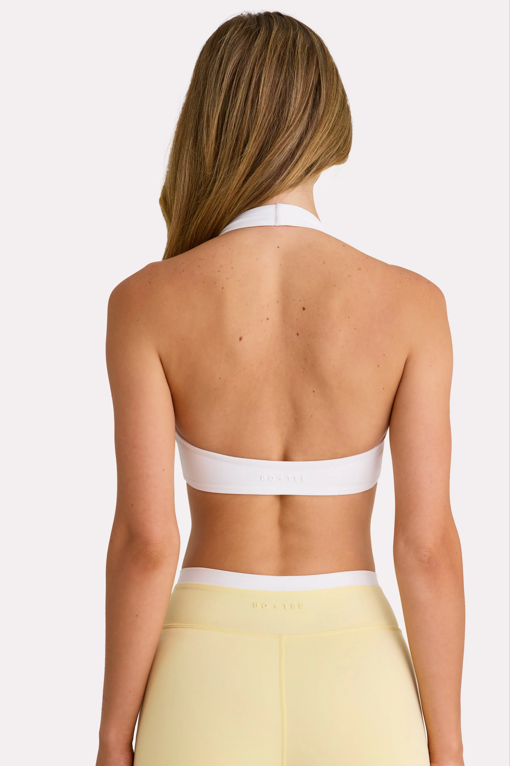 Soft Active Sports Bra in Coconut - Image 5