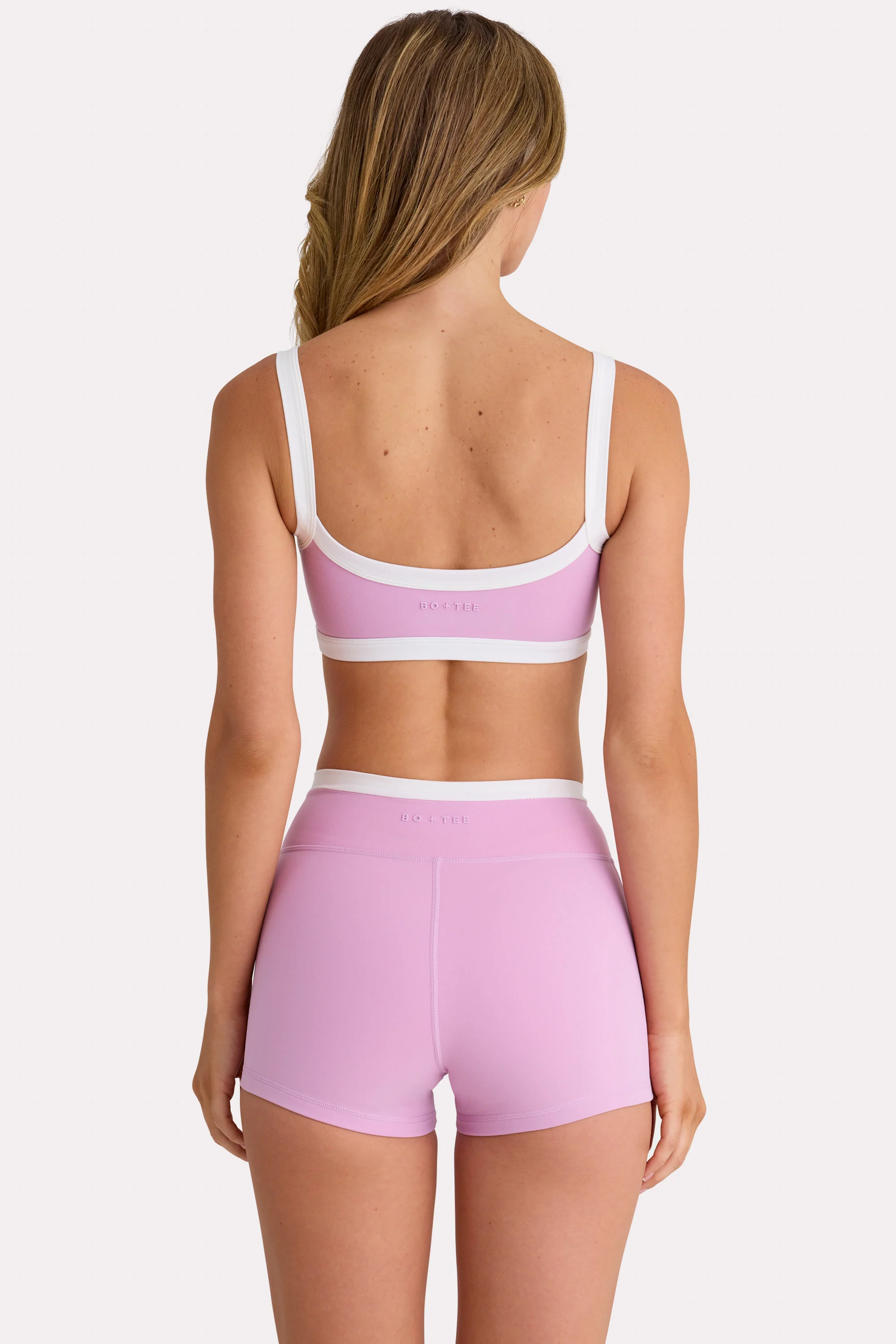 Soft Active Shorts in Sweet Pink - Image 2