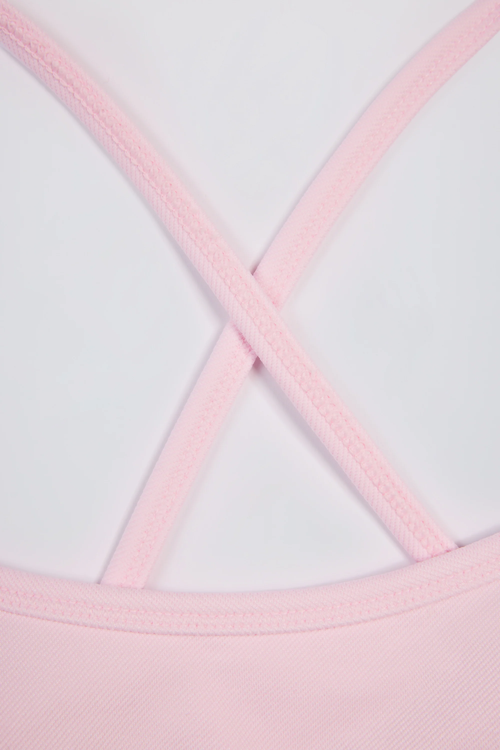 Super Sculpt Seamless Backless Sports Bra in Powder Pink - Image 5